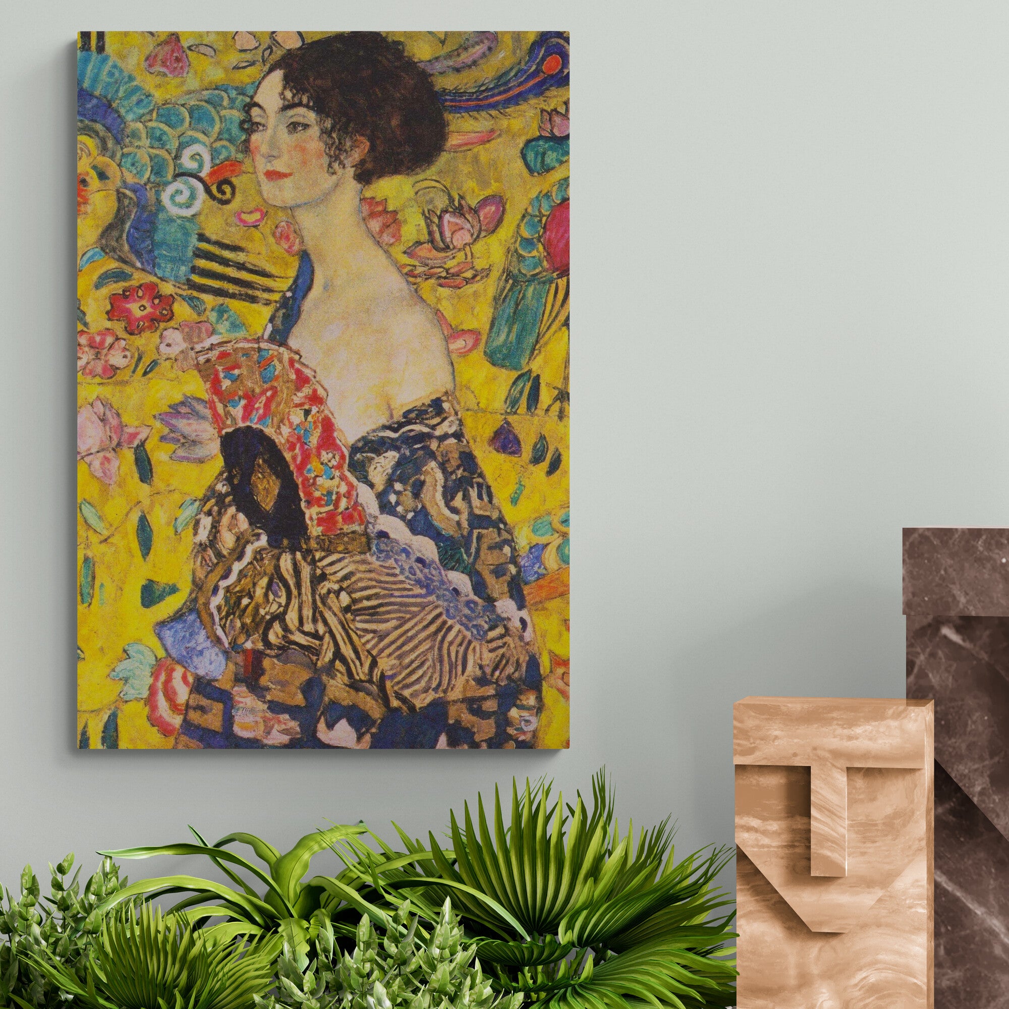 Gustav Klimt - Art Nouveau Wall Art - Exhibition Poster - Set of 3 Prints - Canvas Wall Art Framed Prints - Various Sizes