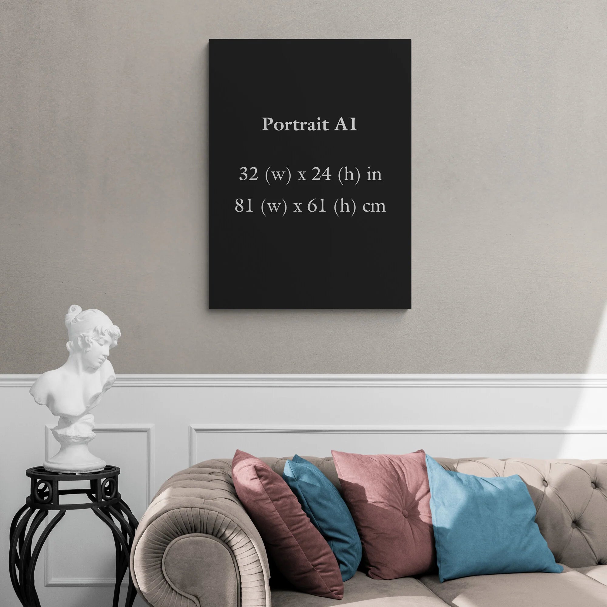 Custom A1 (33.1x23.4in / 84.1x59.4cm) - Wall Art Photo Poster Print