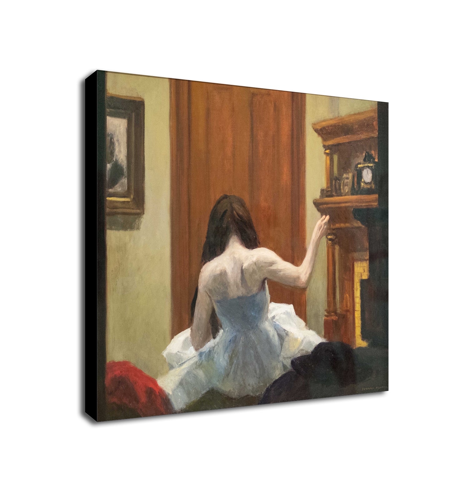 New York Interior - Wall Art by Edward Hopper - Framed Canvas Wall Art Print - Various Sizes