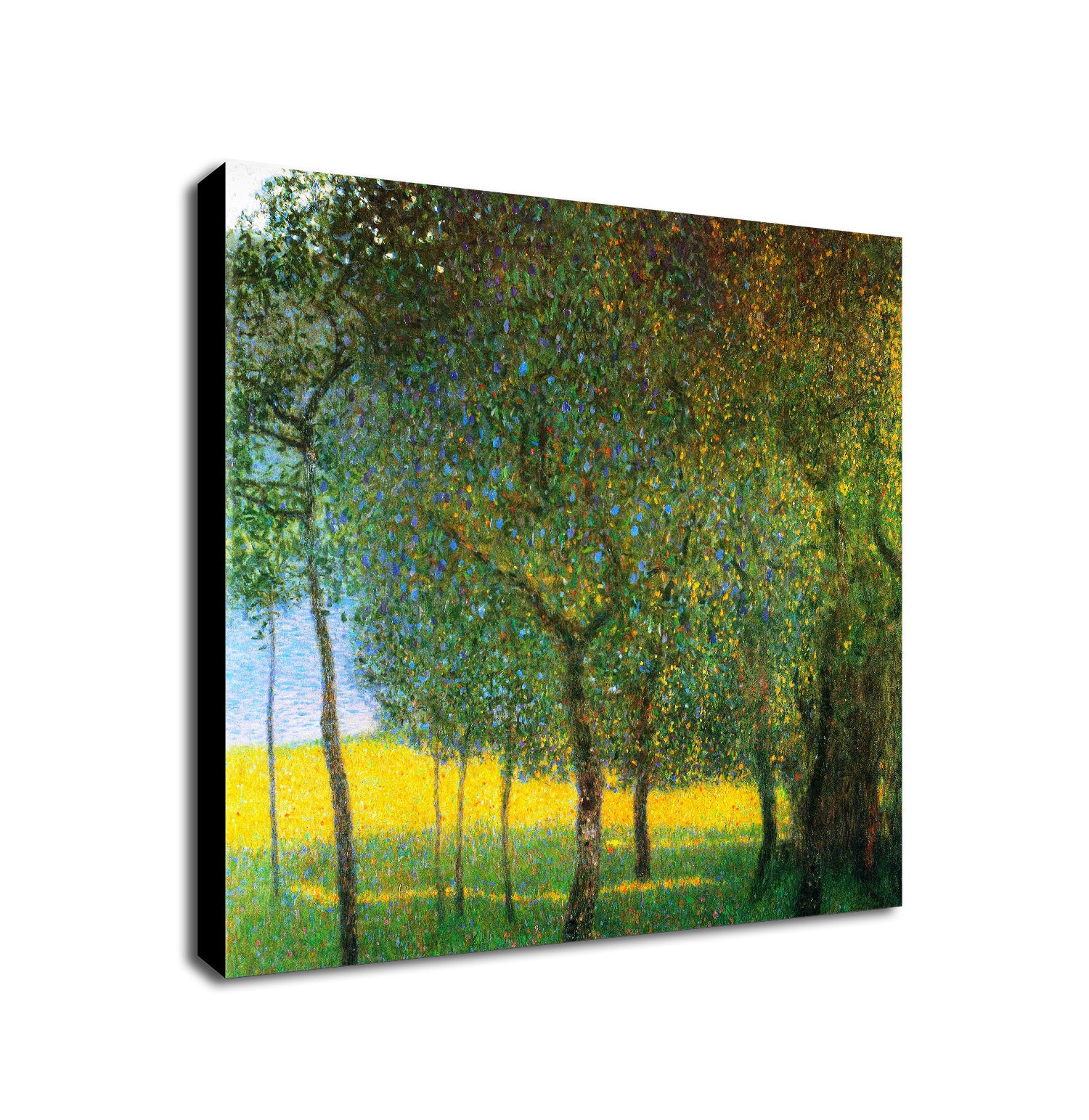 Fruit Trees - Wall Art By Gustav Klimt 1901 - Framed Canvas Wall Art Print - Various Sizes