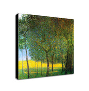 Fruit Trees - Wall Art By Gustav Klimt 1901 - Framed Canvas Wall Art Print - Various Sizes