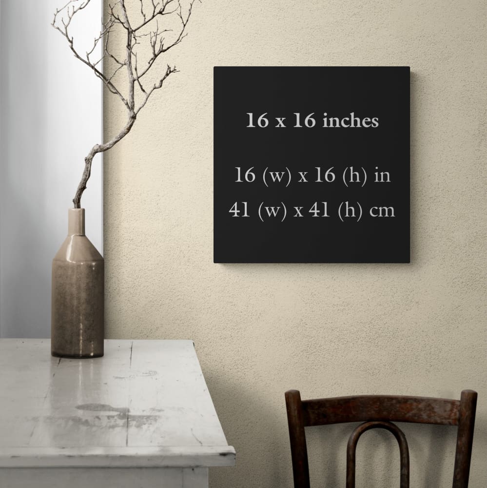 Custom 16x16 inches (41x41cm) - Wall Art Wrapped Frame Canvas Print