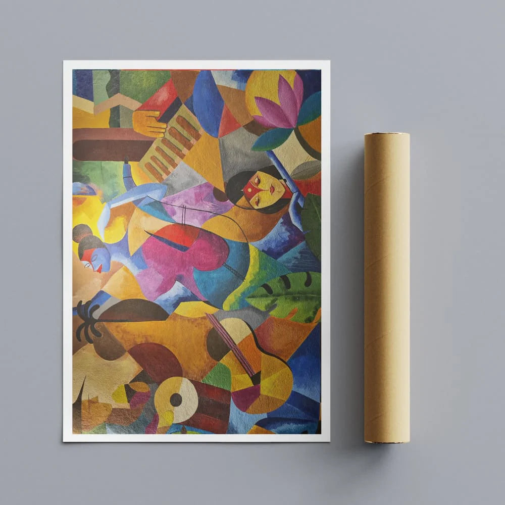 Custom A1 (33.1x23.4in / 84.1x59.4cm) - Wall Art Rolled Canvas Print