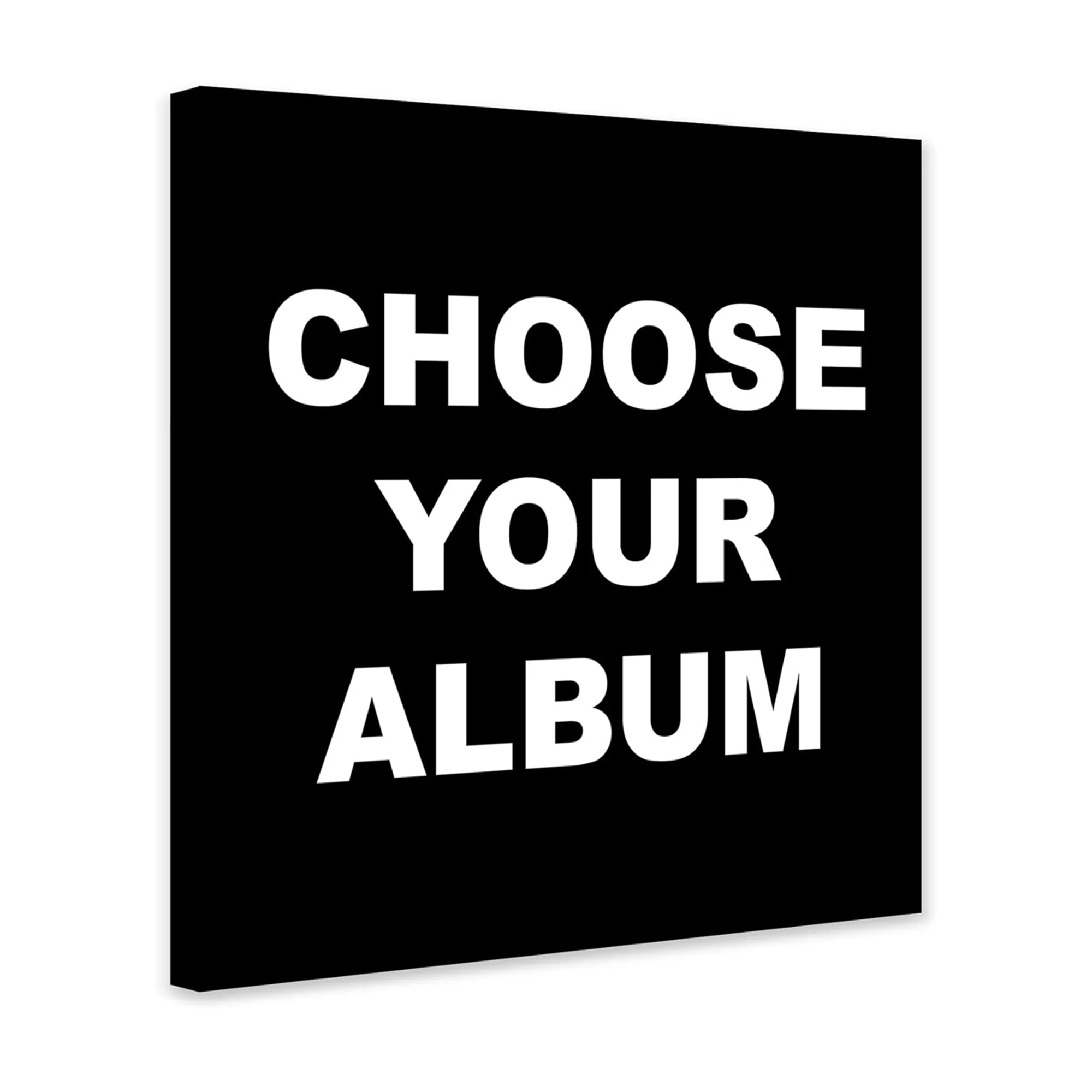 Choose Your Album Cover - Music Art