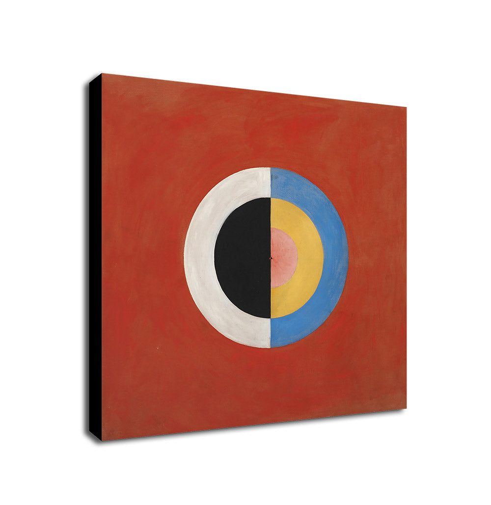 Abstract Art - The Swan (Svanen) by Hilma af Klint - Framed Canvas Wall Art Print - Various Sizes