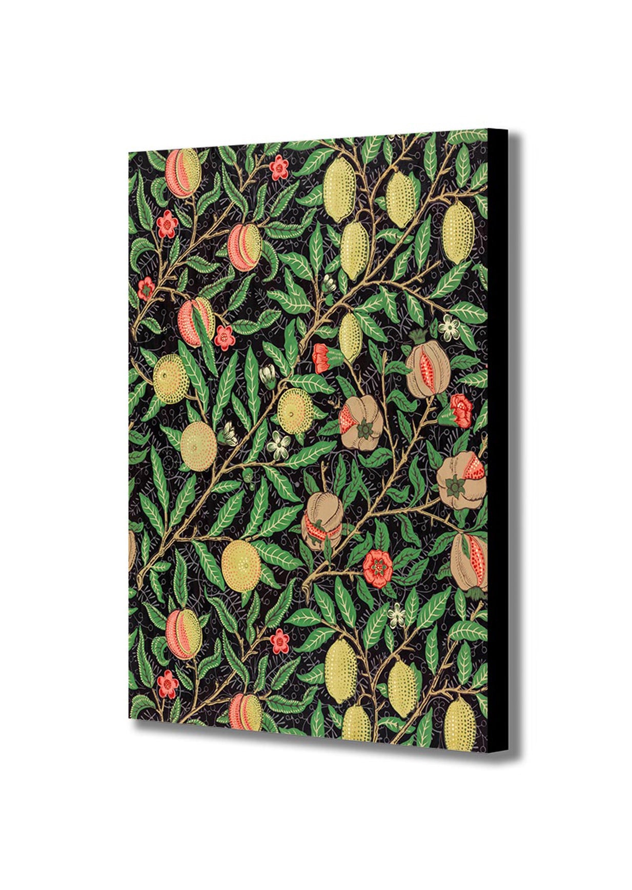 Fruit Pattern by William Morris - Canvas Wall Art Framed Print - Various Sizes