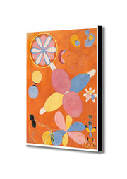 The Ten Largest - No.4 - Youth Abstract Art By Hilma AF Klint - Canvas Wall Art Framed Print - Various Sizes