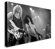 GUNS N ROSES - Slash - Duff  - Axl - Live - Canvas Wall Art Print - Various Sizes