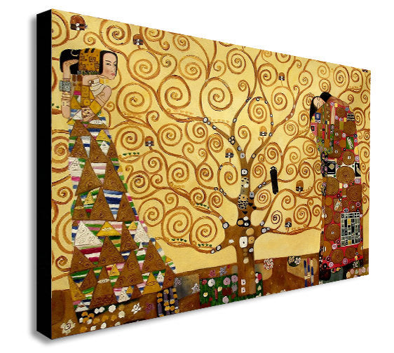 Tree Of Life Gustav Klimt Canvas Wall Art Print - Various Sizes – FAB ...