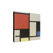 PIET MONDRIAN - COMPOSITION 1921 - Framed Canvas Wall Art Print - Various Sizes