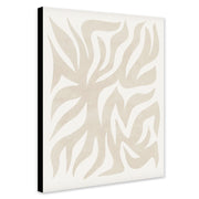 Earth Tones Shapes - Abstract Wall Art - Canvas Wall Art Framed Print - Various Sizes