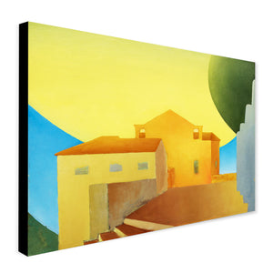 L'Annoueide Landscape Art Deco Wall Art by Torsten Jovinge - Canvas Wall Art Framed Print - Various Sizes