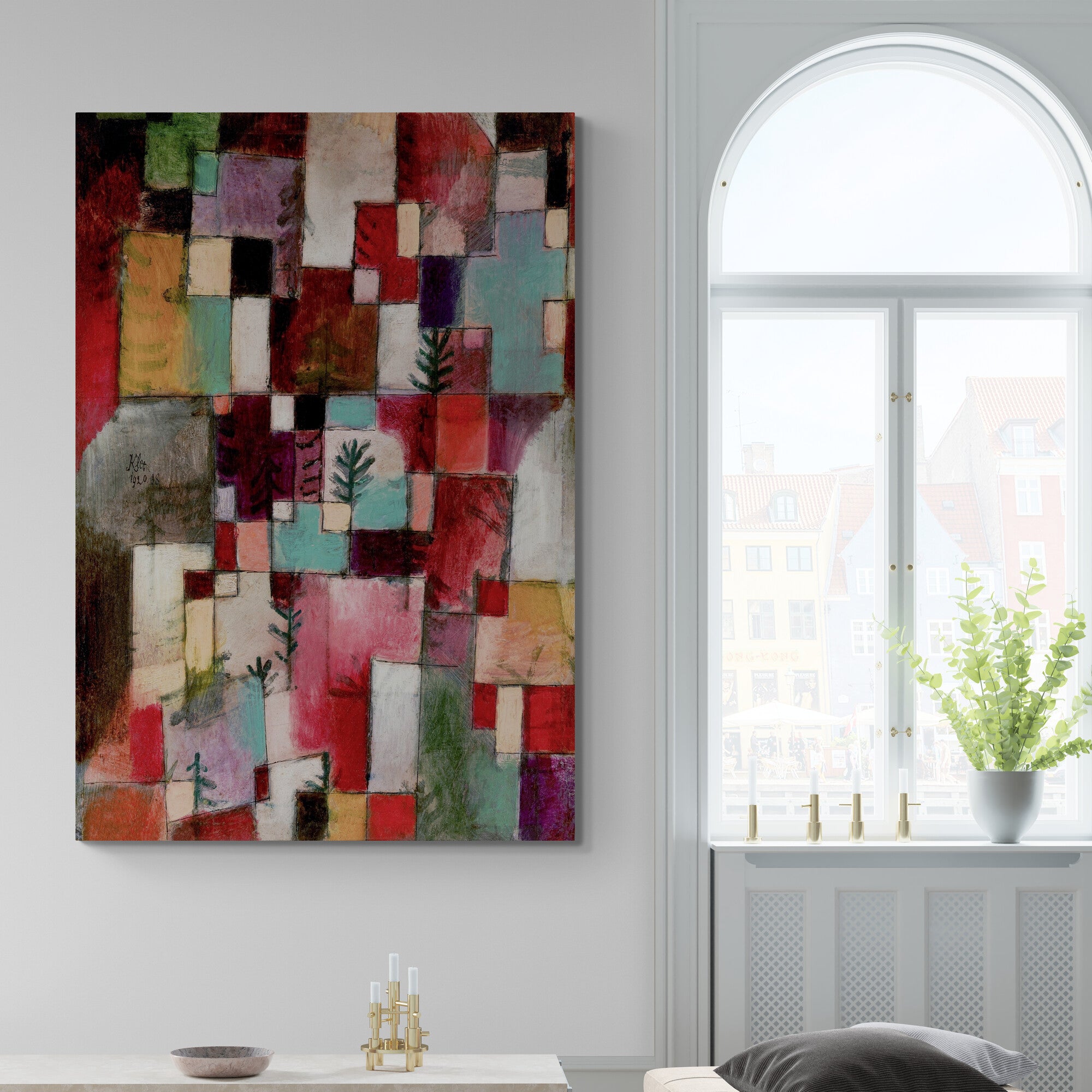 Paul Klee - Abstract Wall Art - Set of 3 Prints - Bedroom Wall Art - Gift Idea - Canvas Wall Art Framed Prints - Various Sizes