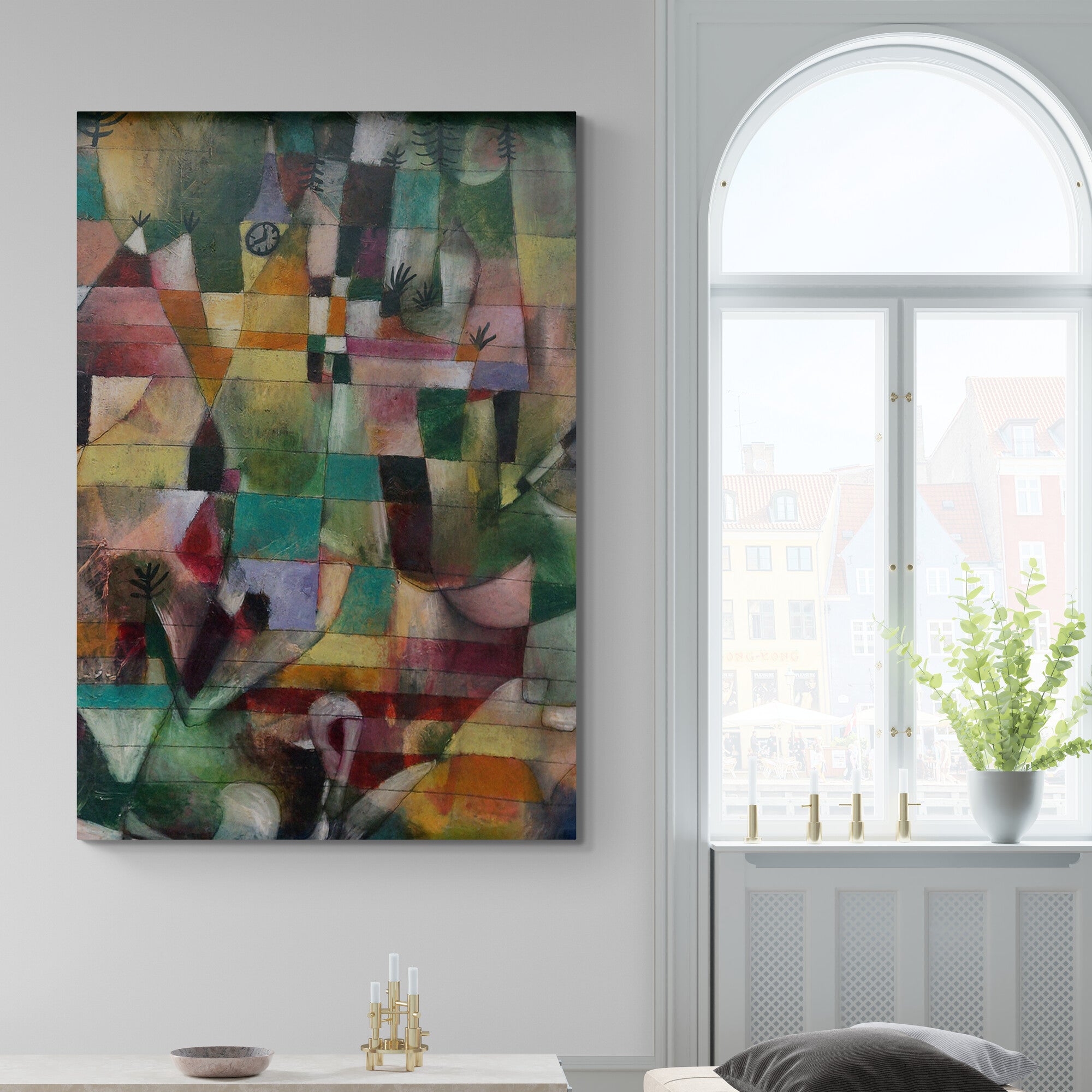 Paul Klee - Abstract Wall Art - Set of 3 Prints - Bedroom Wall Art - Gift Idea - Canvas Wall Art Framed Prints - Various Sizes
