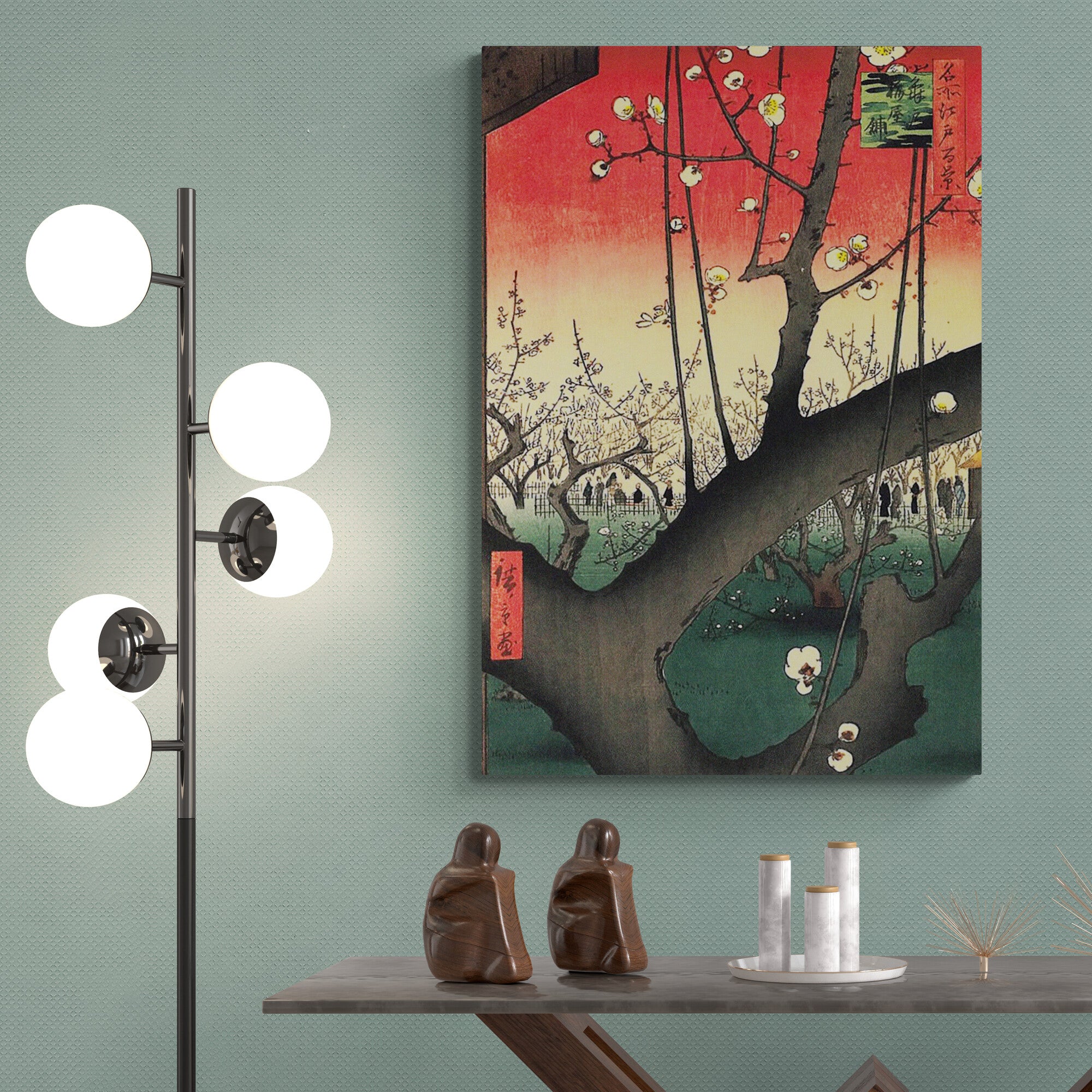 Utagawa Hiroshige - Japanese Wall Art - Landscapes Paintings - Set of 3 Prints - Canvas Wall Art Framed Prints - Various Sizes