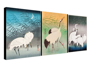 Ohara Koson - Japanese Wall Art - Bird Prints - Living room Decor - Asian Art - Canvas Wall Art Framed Prints - Various Sizes