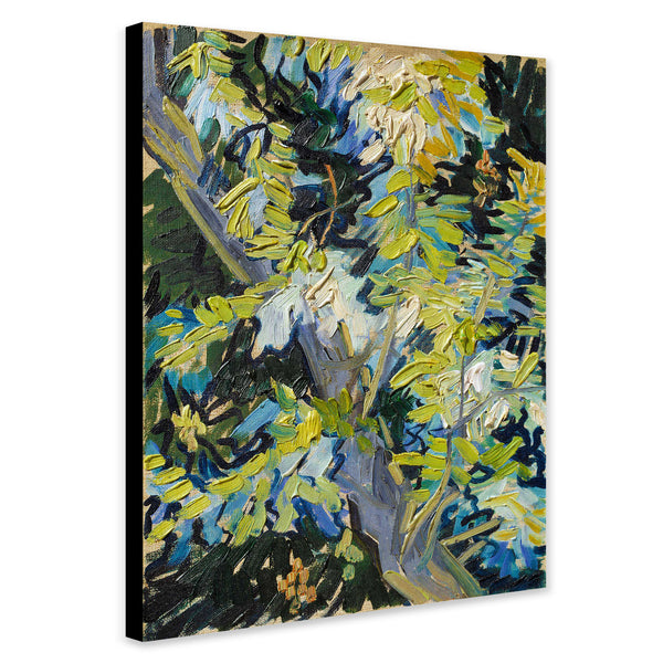 Blossoming Acacia Branches Wall Art by Vincent van Gogh 1890 - Canvas Wall Art Framed Print - Various Sizes