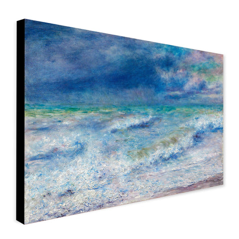 Seascape by Pierre-Auguste Renoir - Canvas Wall Art Framed Print - Various Sizes
