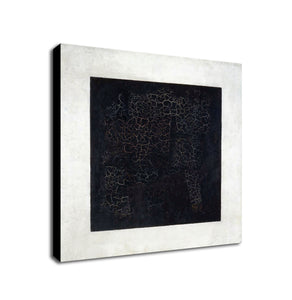 Black Square by Kazimir Malevich 1915 - Framed Canvas Wall Art Print - Various Sizes