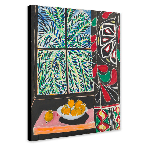 Henri Matisse - Interior with Egyptian Curtain 1948 - Canvas Wall Art Framed Print - Various Sizes
