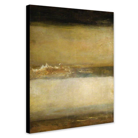 Three Seascapes by J.M.W. Turner - Canvas Wall Art Framed Print - Various Sizes