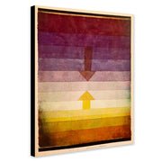 Separation In The Evening Wall Art by Paul Klee 1922 - Canvas Wall Art Framed Print - Various Sizes