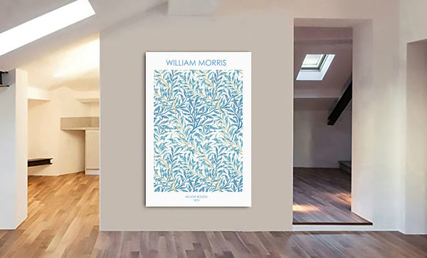 Willow Bough - Botanical Wall Art by William Morris - Canvas Wall Art Framed Print - Various Sizes