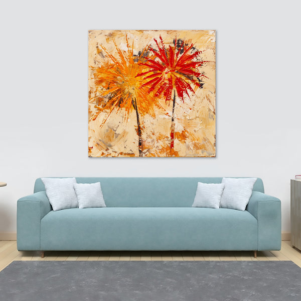 Fireworks - Abstract Wall Art - Framed Canvas Wall Art Print - Various Sizes