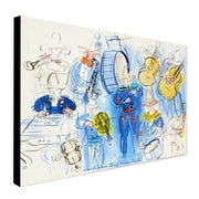 The Mexican Concert - Wall Art By Raoul Dufy 1951 - Canvas Wall Art Framed Print - Various Sizes