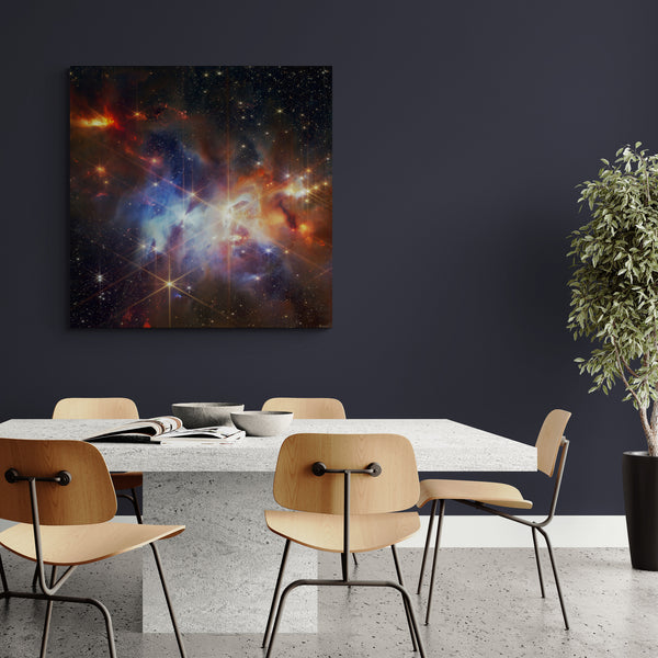 Serpens (NIRCam) from NASA’s James Webb Space Telescope - Wall Art - Framed Canvas Wall Art Print - Various Sizes