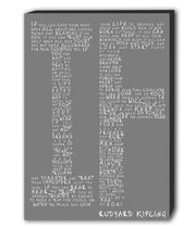 IF Poem By Rudyard Kipling Canvas Wall Art Print - Various Sizes