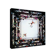 Muhammad Ali Knockout - Canvas Wall Art Framed Print - Various Sizes