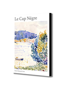 Cap Negre by Henri Edmond-Cross - Watercolour Art - Canvas Wall Art Framed Print - Various Sizes