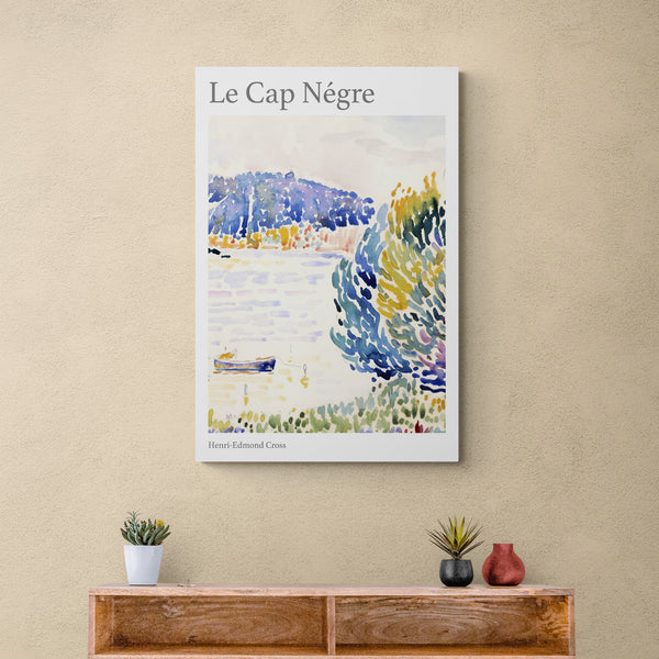 Cap Negre by Henri Edmond-Cross - Watercolour Art - Canvas Wall Art Framed Print - Various Sizes