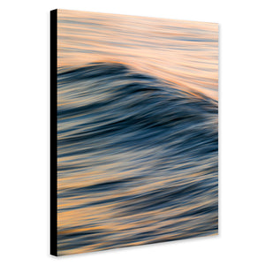 Everything Moves In Waves - Ocean Wall Art - Canvas Wall Art Framed Print - Various Sizes