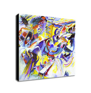 Gorge Improvisation - Abstract by Wassily Kandinsky - Framed Canvas Wall Art Print - Various Sizes
