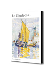 La Giudecca by Henri Edmond-Cross - Watercolour Art - Canvas Wall Art Framed Print - Various Sizes