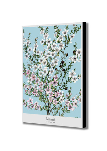 Manuk Flower by Sarah Featon - Canvas Wall Art Framed Print - Various Sizes