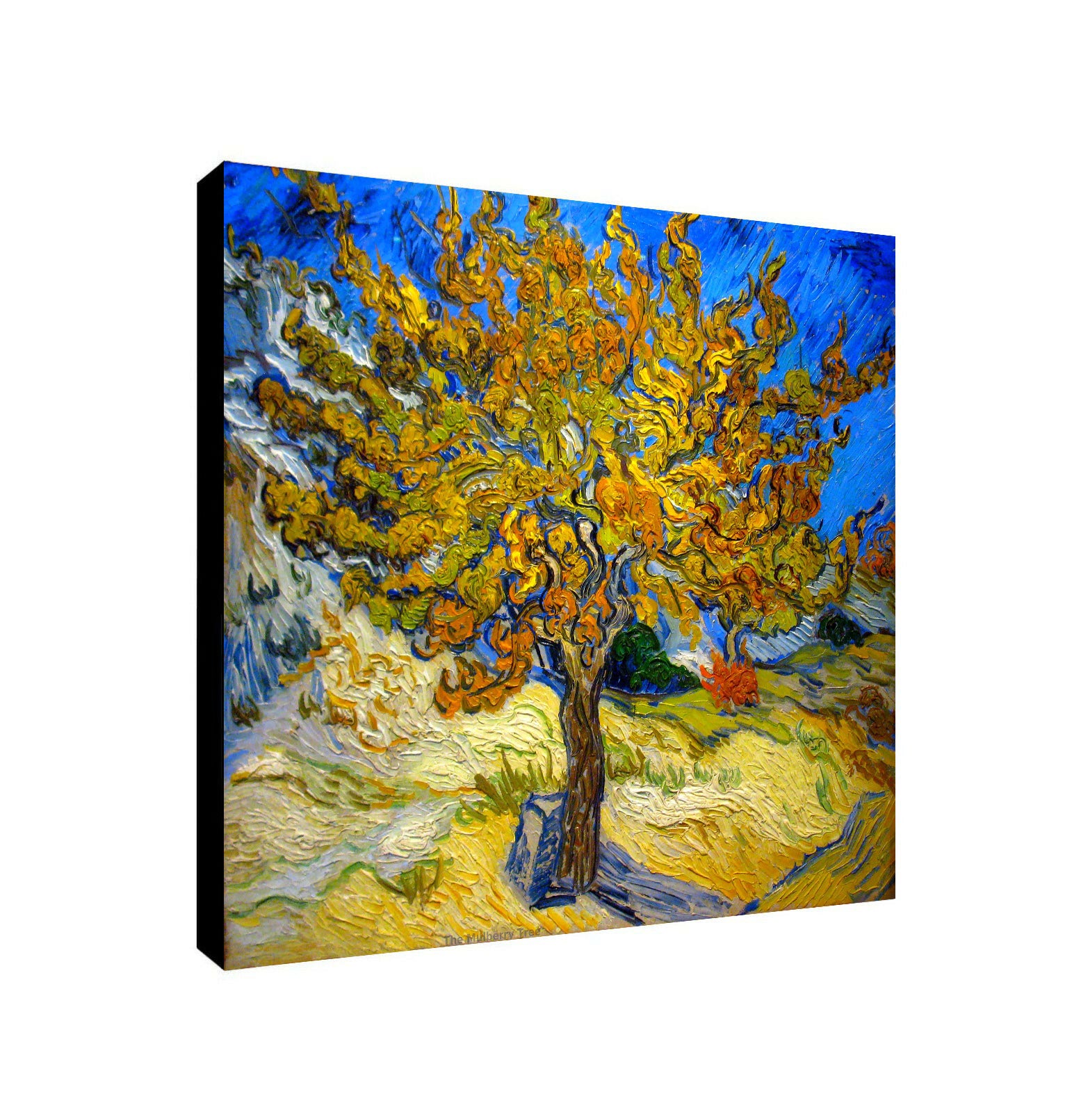 Mulberry Tree - Vincent Van Gogh - Framed Canvas Wall Art Print - Various Sizes