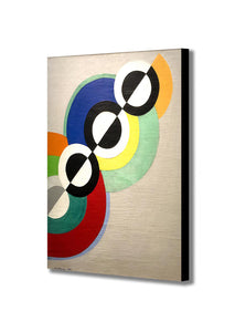 Rythmes by Robert Delaunay - Framed Canvas Wall Art Print - Various sizes