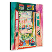 Matisse - Open Window - Abstract Wall Art - Canvas Wall Art Framed Print - Various Sizes