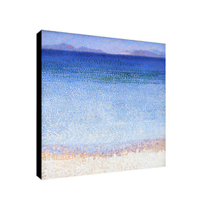 Seascape -The Iles d'Or Henri-Edmond Cross - Canvas Framed Wall Art Print - Various Sizes