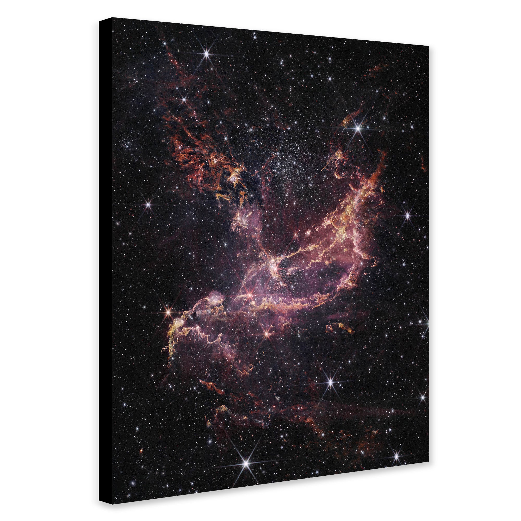 Small Magellanic Cloud From NASA'S James Webb Space Telescope - Wall Art - Canvas Wall Art Framed Print - Various Sizes