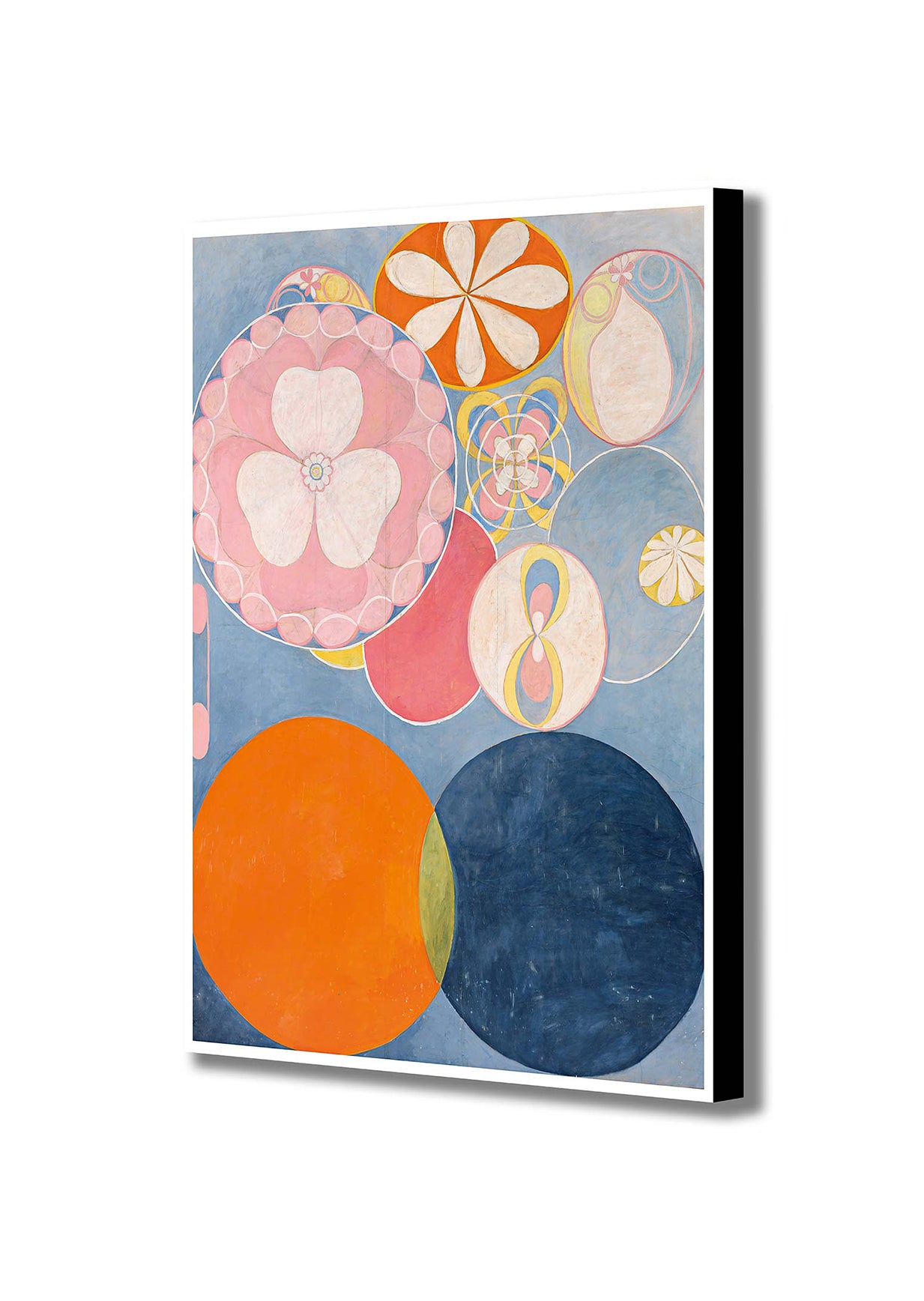 The Ten Largest - No.2 - Abstract Art By Hilma AF Klint - Canvas Wall Art Framed Print - Various Sizes