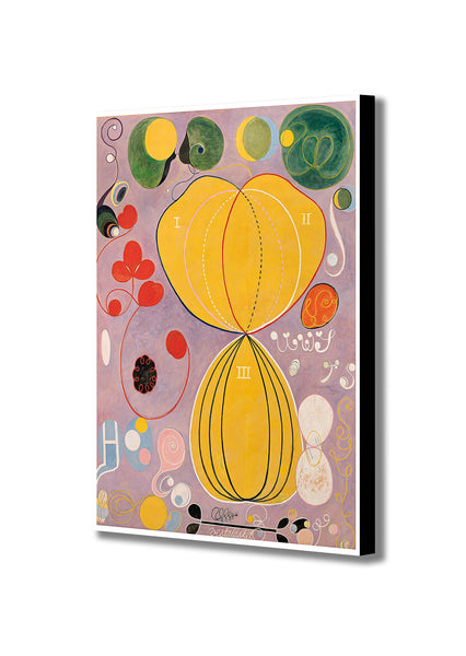 The Ten Largest - No.7 - Adulthood By Hilma AF Klint - Canvas Wall Art Framed Print - Various Sizes