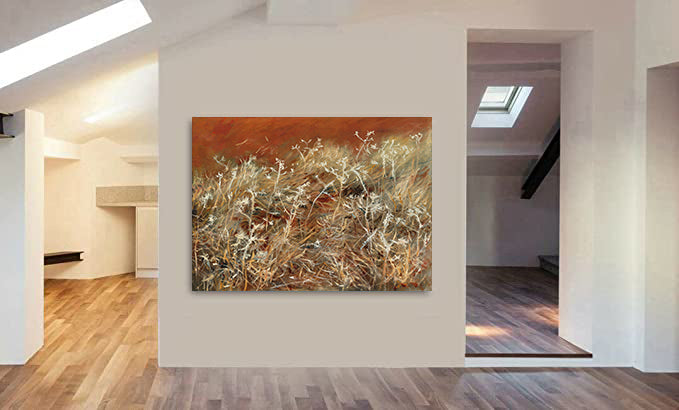 Thistles by John Singer Sargent - Canvas Wall Art Framed  Print - Various Sizes
