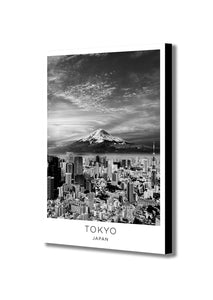 Tokyo City - Japan - Canvas Wall Art Framed Print - Various Sizes