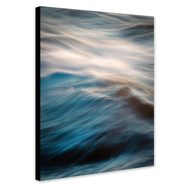 We Move In Waves - Ocean Wall Art - Canvas Wall Art Framed Print - Various Sizes