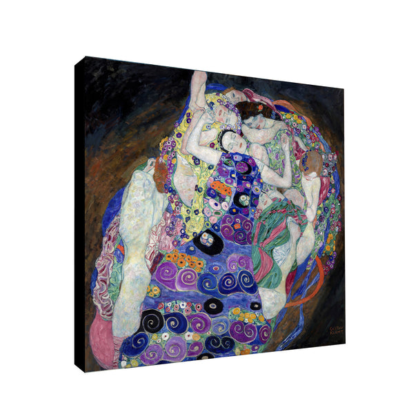 Gustav Klimt's The Virgin - Framed Canvas Wall Art Print - Various Sizes