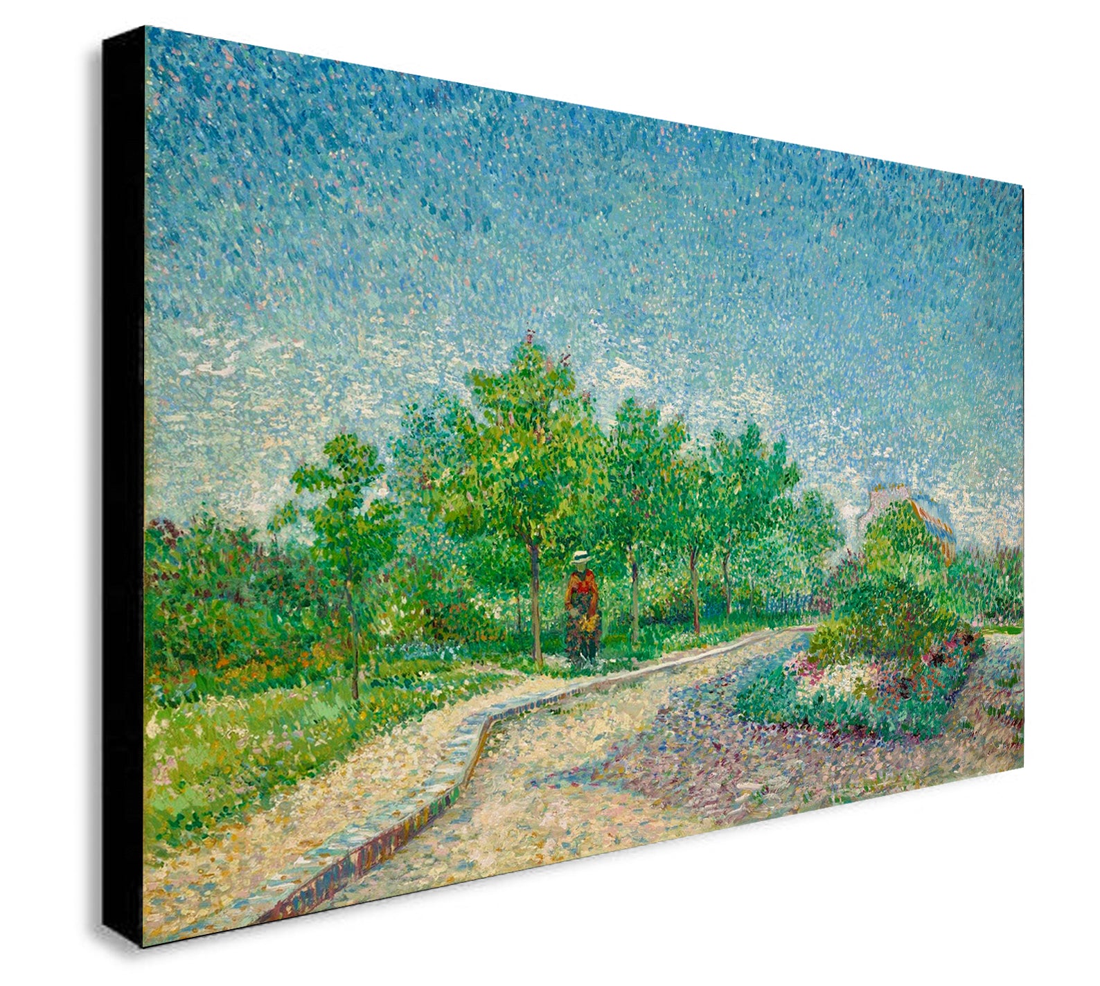 Square Saint-Pierre - Paris by Vincent Van Gogh - Canvas Wall Art Framed Print -Various Sizes